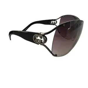 Gucci | Accessories | Gucci Sunglasses With Case Crystal Gg  display picture 2